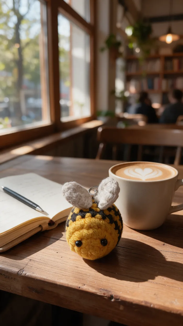 Café table scene